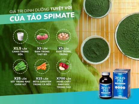 Tảo Spirulina – “Tấm lá chắn” bảo vệ sức khỏe gia đình